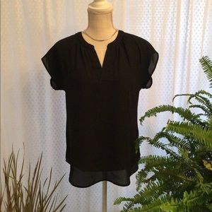 Misses Cap Sleeve Blouse